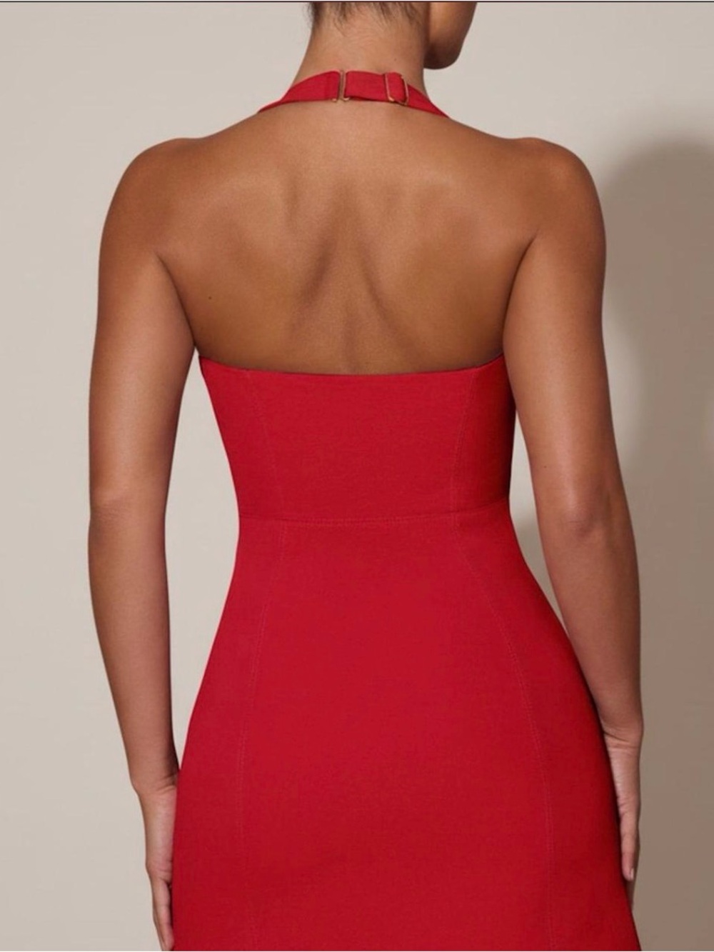 Oh Polly LENORE Red Sweetheart Mini Dress - Picture 3 of 7